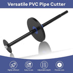 PVC Pipe Internal Cutter Set – 360° Rotating Cutter, adjustable depth gauge - Image 7