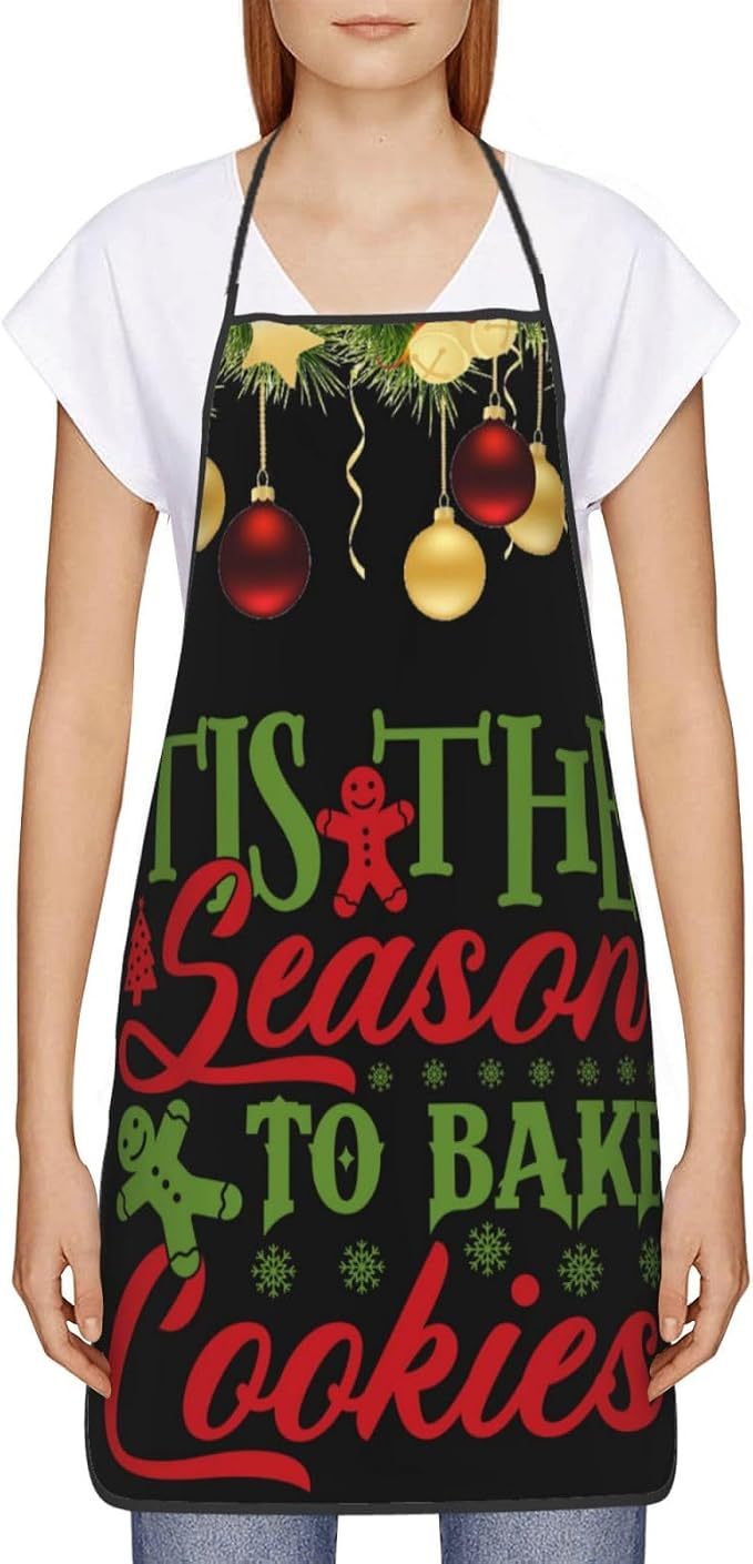 Apron Cooking Chef Work Shop Women Men Baking Decorations Painting Bbq Grilling - Image 3
