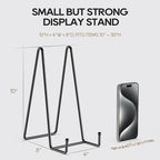 3 Pack 10 Inch Plate Stands for Display - Image 2