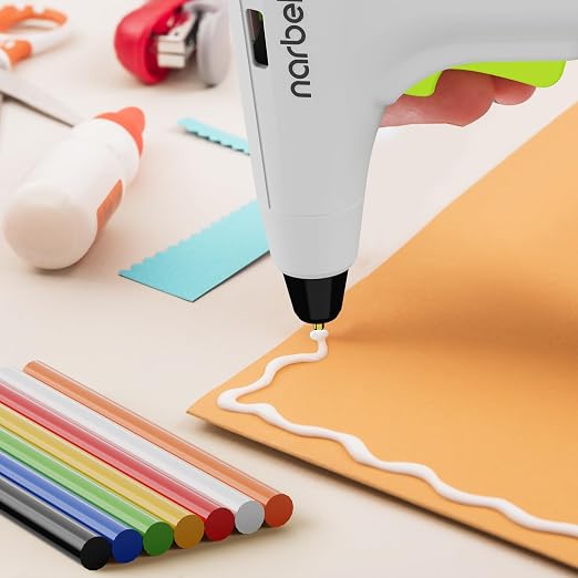 Mini Hot Glue Sticks in Vibrant Colors, 0.27" Diameter and 4" Long Hot Melt - Image 8