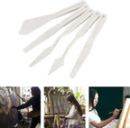 Luckycivia 6 Set Palette Knives Set, Plastic Spatula Art Tools - Image 6