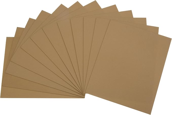 uxcell Light Brown EVA Foam Sheets 11 x 8 inch 1.7mm Thickness by uxcell