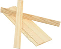 MECCANIXITY 10Pcs Wood Strips Slats, 5/64" x 1‑1/4" x 12" Thin Wood Sticks Flat by MECCANIXITY