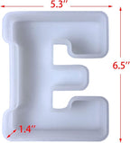 6 inch 26 Pack English Alphabet Silicone Letter Mold - Image 8