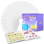 Praisebank White Origami Paper, Double Sided Color, Origami Kit by Praisebank