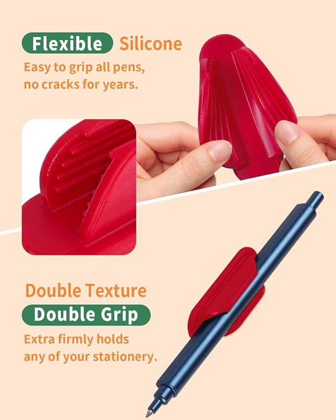 Tiizze Adhesive Pencil Holders for Desk Set of 10 - Image 2