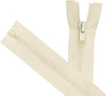 ANPURZII 2PCS #5 38 Inch Beige Separating Jacket Zippers by Unknown
