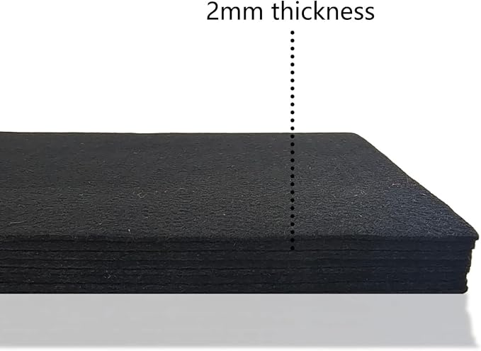 Jtnohx Stiff Felt, 2mm Thick Felt Sheets - Image 6