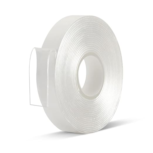 Double Sided Tape Heavy Duty, Sticky Nano Mounting Tape | 1/2“ 10 Ft, by MaxwelManufacturing
