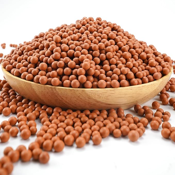 TOYPOPOR Clay Pebbles Gardening Ceramsite Orchid Hydroponic Grow Media Clay by TOYPOPOR