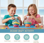 Fun Express Seashell Shaped Sand Art Bottle - Image 2