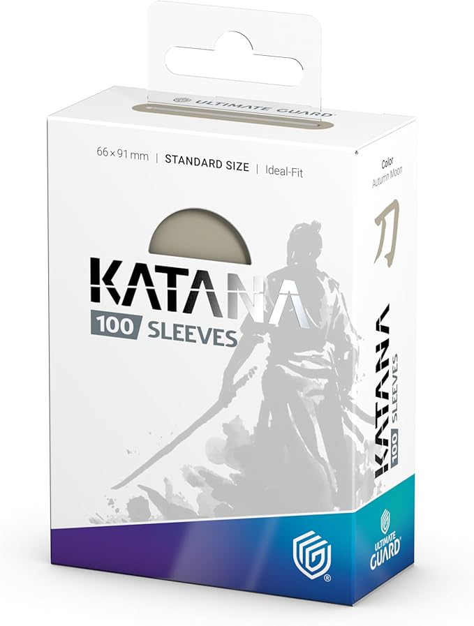 Ultimate Guard Katana Card Sleeves: 100 Standard Size TCG Sleeves, 66 x 91mm - Image 3