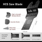 Oscillating Saw Blades – 9 Pcs Scitik HCS Narrow Width Multitool Blades Set - Image 3