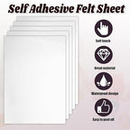 Biaungdo Self Adhesive Felt Sheets, 8 x 12 Inch | A4 Size, Felts Fabric - Image 3