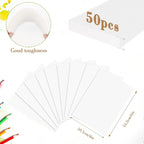 50PCS 4x6 Watercolor Paper Bulk, 140lb/300g Cold Press Thick Water Color Paper - Image 2