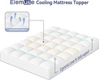 ELEMUSE Super/Olympic Queen Mattress Topper - Image 2