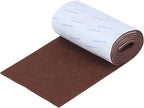 Felt Furniture Pads, Non Slip Self Adhesive Cuttable Felt Tape Brown Heavy Duty by VOCOMO