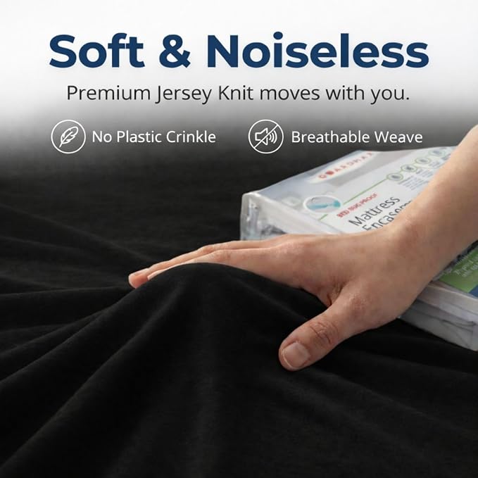 Guardmax Jersey Knitted Full XL Zippered Mattress Encasement - Image 7