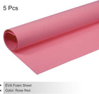MECCANIXITY EVA Foam Sheets Pink 19.7 Inch x 19.3 Inch 1mm Thick Crafts Foam - Image 3