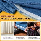 SWRT Double Sided Fabric Tape for Hem, Fashion Dress, Curtains – Heavy Duty - Image 5