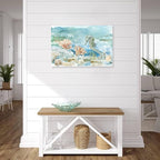 Seahorse Canvas Art Ocean Wall Decor Coastal Marine Sea Life Themed Painting - Image 3