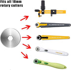 SOMOLUX 18mm Rotary Cutter Refill Blades 5 Pcs - Image 3