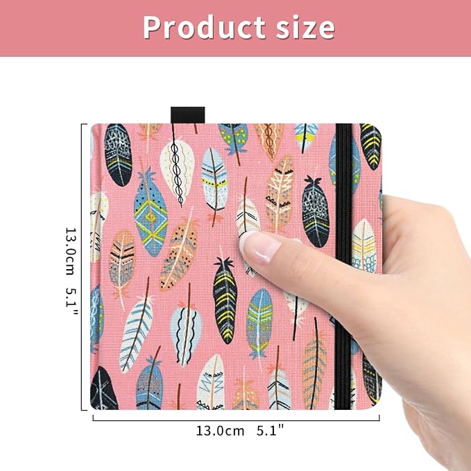 5x5 Handy Portable Handmade Cloth Fabric Hardcover Sewing Binding Travel - Image 2