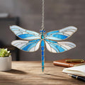 Blue Dragonfly Acrylic Suncatcher by Unknown