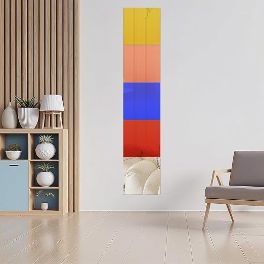 5 Pcs 8 x8 Inch Colorful Acrylic Mirror Sheet, 1/8 Inch Thick Opaque Glossy - Image 7