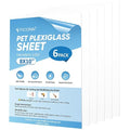TICONN 6PK 8" x 10" PET Plexiglass Sheets, Picture Frames by TICONN