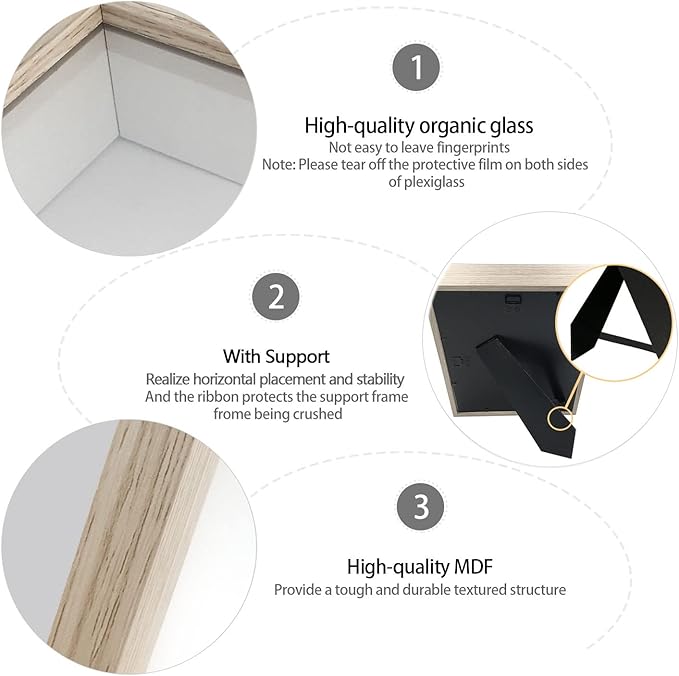 8x8 Shadow Box Frame Display Case - Image 7