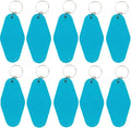 10pcs Blank Hotel Keychains Bulk Vintage Motel Keychain Vinyl HTV printing by Nwsrayu
