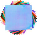 Holographic Vinyl, 9 Sheets 12"x12" Holographic Vinyl Permanent Multi Color by Unknown