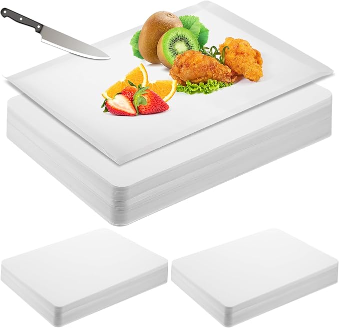 Hushee 120 Count Disposable Cutting Board Sheets 15 x 10. 6 Inch Disposable by Hushee