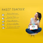 gisgfim Habit Tracker Calendar Motivational Habit Tracking Journal - Image 6