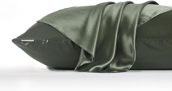 DISANGNI Silk Indulgence Set: 22 Momme 100% Natural Mulberry Silk Pillow Case & - Image 7