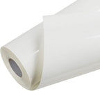 TORC White Glitter HTV Heat Transfer Vinyl Roll 12 inch x 20 ft Sparkly Iron on by TORC