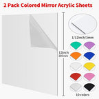 Mirror Acrylic Sheets 1/8 ” Thick - Image 2