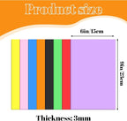 MAQUITA 48 Pcs 3mm Craft Foam Sheets, 6x9 Inch EVA Embroidery Puff Foam - Image 2