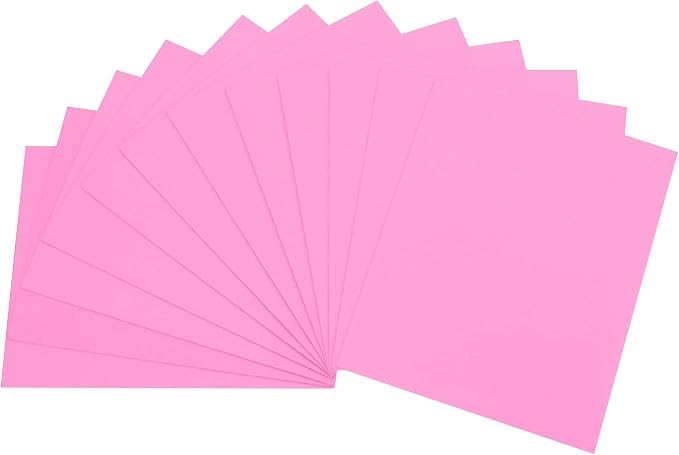 uxcell Light Pink EVA Foam Sheets 11 x 8 inch 1.7mm Thickness by uxcell