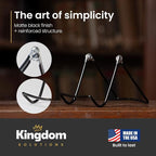 KINGDOM SOLUTIONS MADE IN USA 36-Pack Sturdy & Durable Adjustable Metal Easels - Image 6