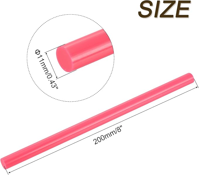 uxcell 12pcs Full Size Hot Glue Sticks - Image 2