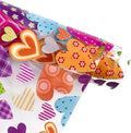 ONEART | Printed TPU Jelly Faux Leather 12 x 53 inches Transparent Clear Jelly by ONEART