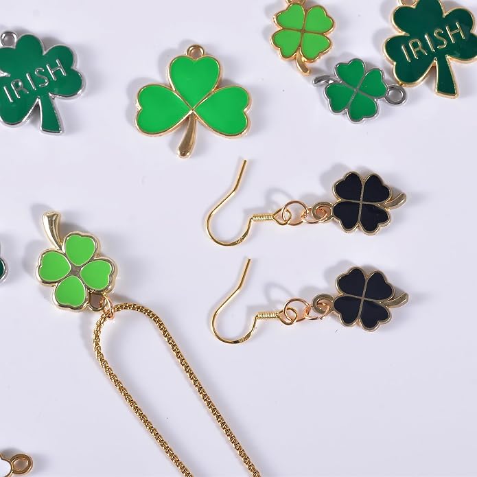 Bulk Gold Enamel Charms for Jewelry Making, Colorful Metal Charms Pendant for - Image 7
