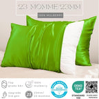 PROMEED 23 Momme Silk Toddler Pillowcase 2 Pack - Image 2