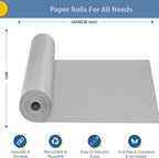Light Grey Wrapping Paper, Bouquet Flower Packing Poster Bulletin Board Paper - Image 2
