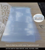 Transparent Blank Mylar Stencil Sheets - Image 4