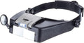 SE Illuminated Dual Lens Flip-in Head Magnifier, Head Magnifier, Tools by SE