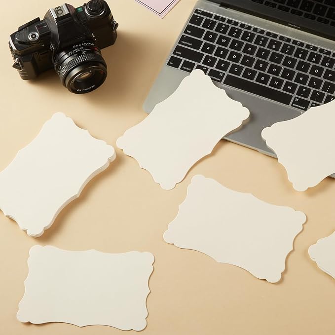 50 Pack Blank Kraft Greeting Cards, 4x6IN | Thick Cardstock Paper, - Image 4