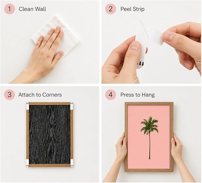Framed Palm Tree Canvas Wall Art, Tropical Palm Painting Picture Wall Decor - Image 7